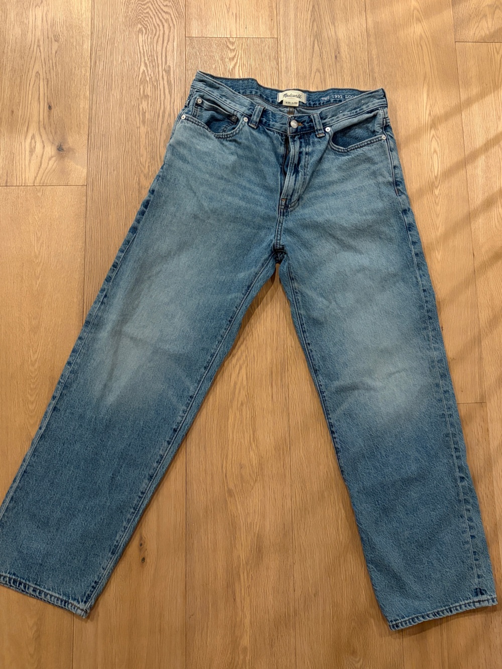 Madewell 1991 loose straight jeans